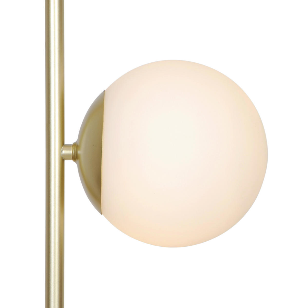 STEHLEUCHTE Lilly 158/32/32 cm  - Messingfarben, Design, Metall (158/32/32cm) - Nordlux