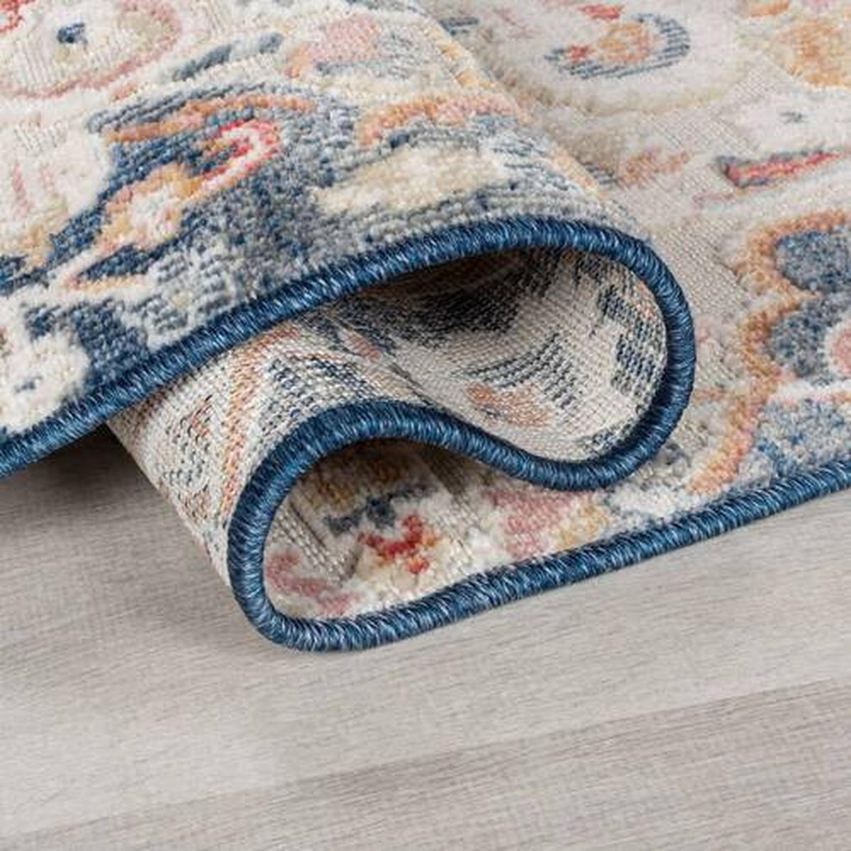 WEBTEPPICH 120/170 cm Plaza Outdoor Dunkelblau  - Dunkelblau, Basics, Textil (120/170cm) - Xora