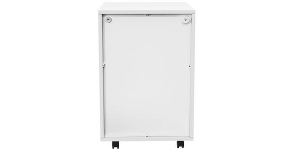 ROLLCONTAINER Weiß  - Weiß, KONVENTIONELL, Holzwerkstoff/Kunststoff (40/66,5/45cm) - Carryhome