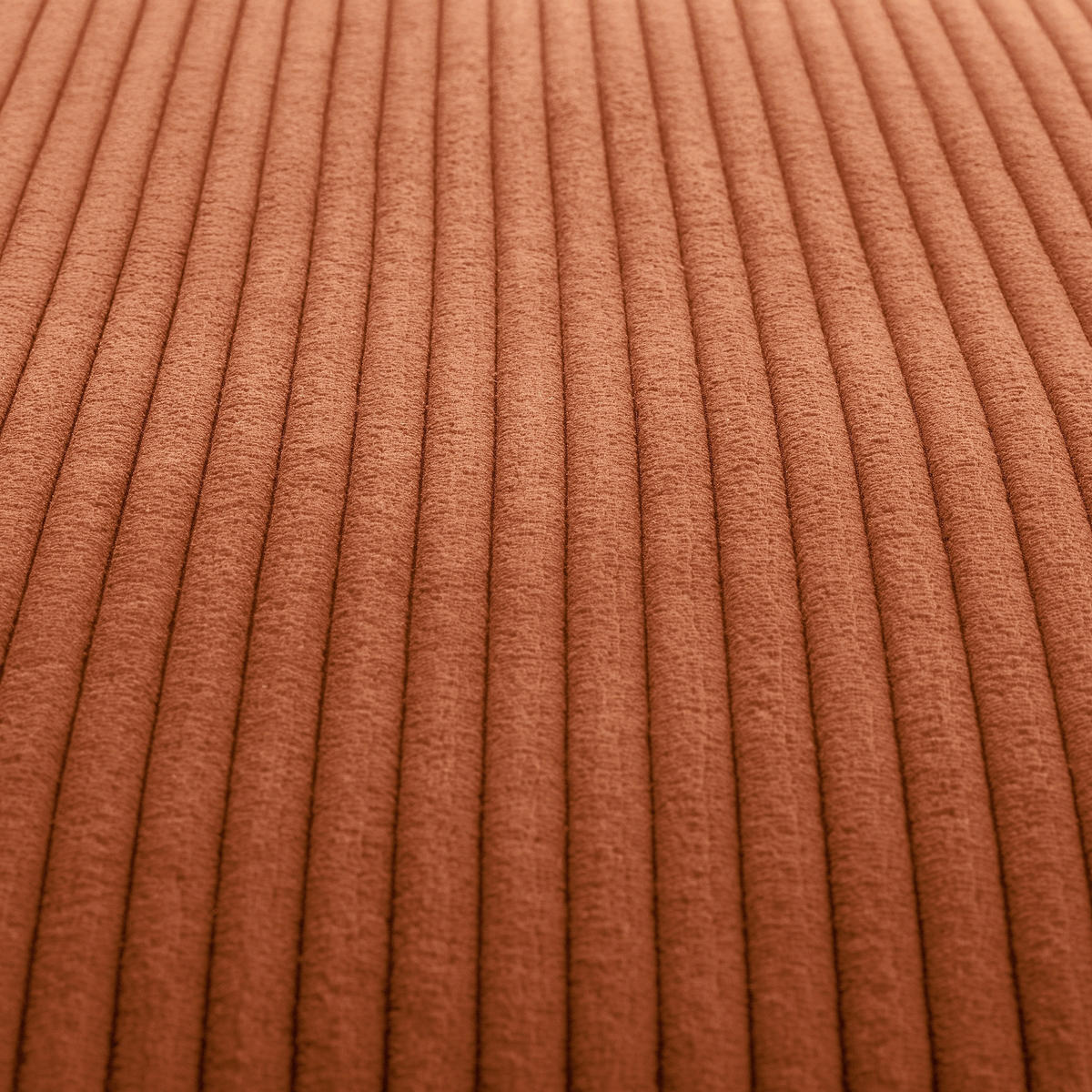 HOCKER in Textil Kupferfarben  - Schwarz/Kupferfarben, Design, Textil/Metall (163/46/62cm) - Livetastic