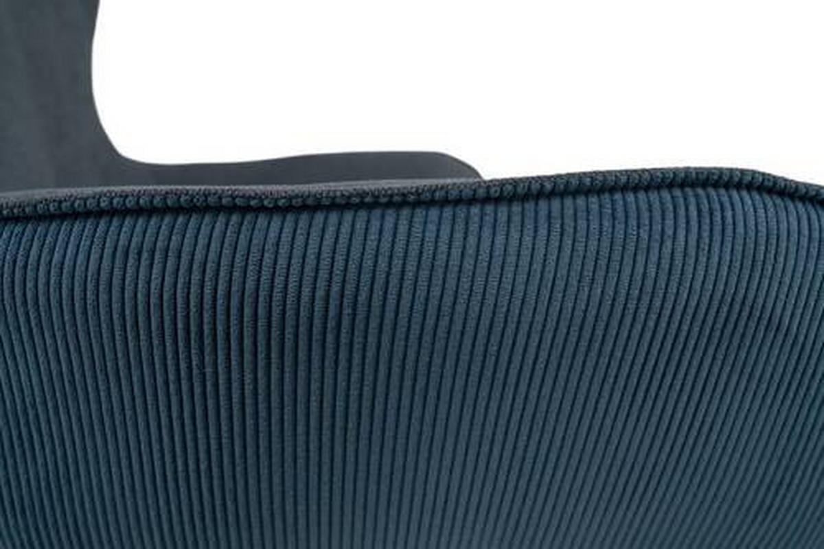 STUHL  Sitzfläche 360° drehbar Cord  - Dunkelgrau/Schwarz, MODERN, Textil/Metall (57/93/64cm) - MID.YOU