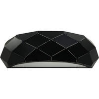WANDLEUCHTE Reus 36/10.5/13 cm  - Schwarz, Design, Metall (36/10.5/13cm)