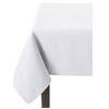 TISCHDECKE Textil Silberfarben, Weiss 145/260 cm  - Weiss/Silberfarben, Basics, Textil (145/260cm) - X-Mas