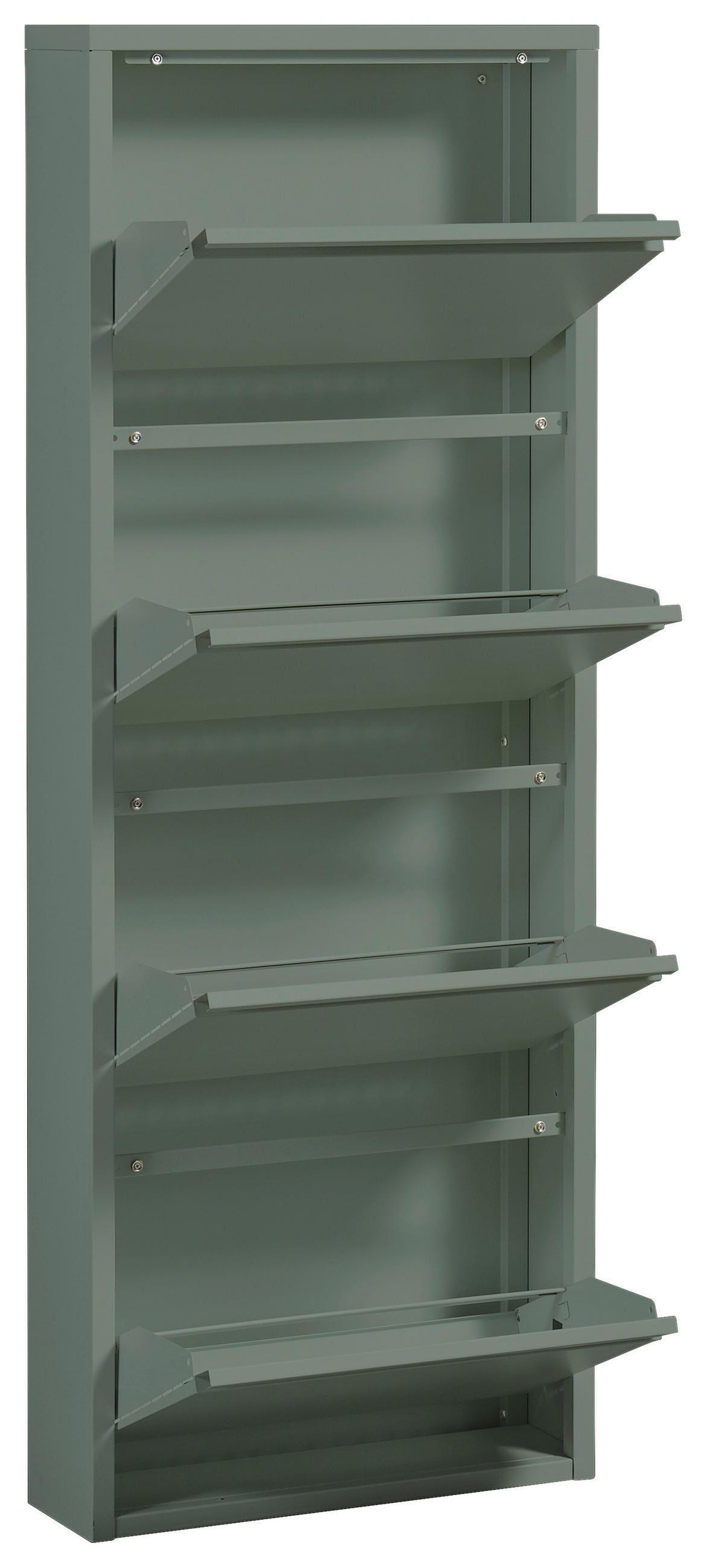 SCHUHKIPPER  in 51/137/16 cm  - Salbeigrün, MODERN, Metall (51/137/16cm) - Boxxx