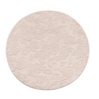 WEBTEPPICH 120 cm Stilo Beige rund  - Beige, Basics, Textil (120cm) - Novel