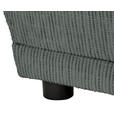 CHAISELONGUE Chenille Grau  - Schwarz/Grau, KONVENTIONELL, Kunststoff/Textil (171/73/93cm) - Carryhome