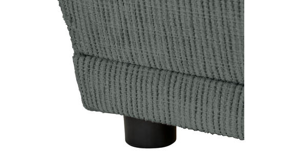 CHAISELONGUE Chenille Grau  - Schwarz/Grau, KONVENTIONELL, Kunststoff/Textil (171/73/93cm) - Carryhome