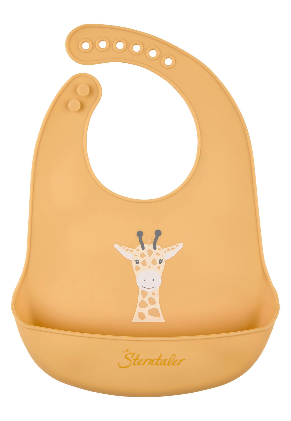 LÄTZCHEN GIRAFFE KAYA  - Dunkelgelb, Basics, Kunststoff (32/24/2cm) - Sterntaler