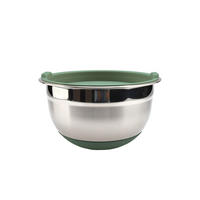 SCHÜSSEL 1500 ml  - Edelstahlfarben/Petrol, Basics, Kunststoff/Metall (16/10,5cm) - Homeware Profession.