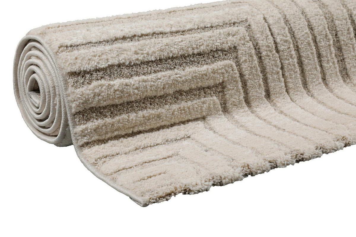 WEBTEPPICH 140/200 cm Hillmar Creme  - Creme, Design, Textil (140/200cm) - Novel