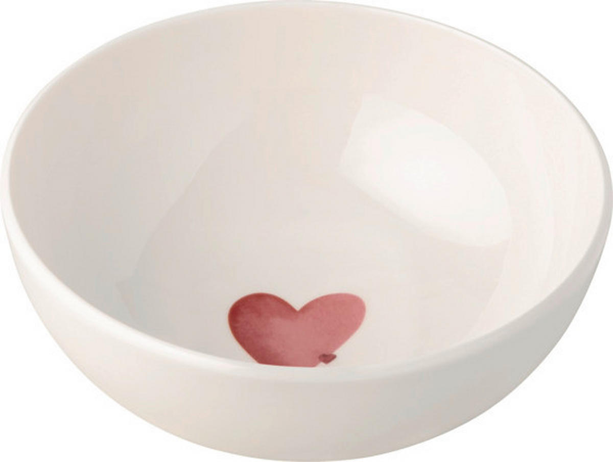MÜSLISCHALE With Love  - Weiß, LIFESTYLE, Keramik (17/6,5cm) - Villeroy & Boch