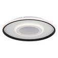 LED-DECKENLEUCHTE 50/5,5 cm   - Schwarz/Weiß, Trend, Kunststoff/Metall (50/5,5cm) - Novel