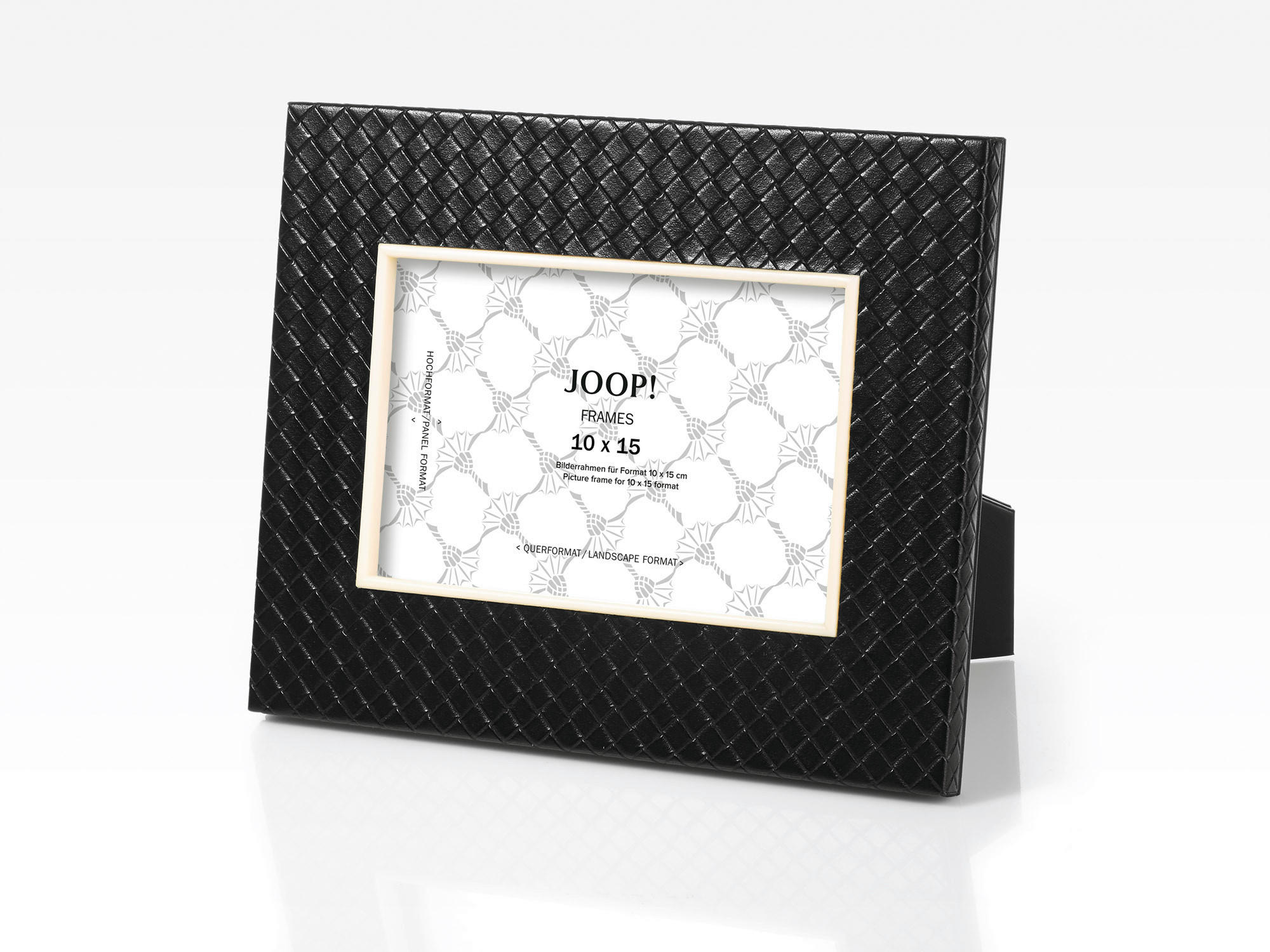 BILDERRAHMEN - Schwarz, Design, Kunststoff (17/22/1,5cm) - Joop!