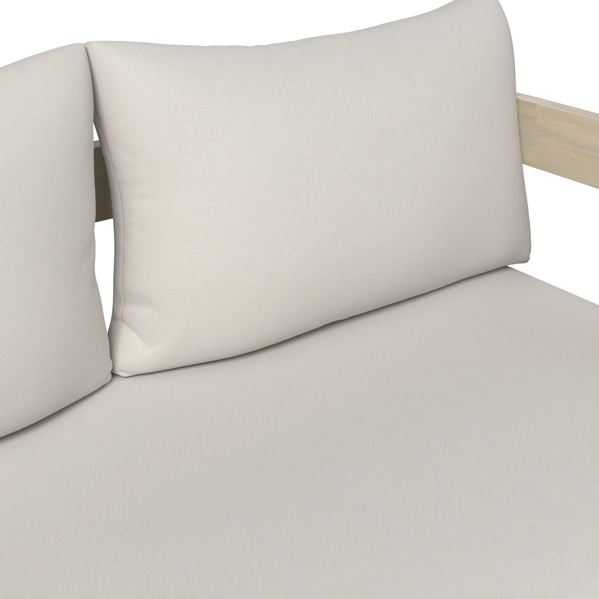 LOUNGEGARNITUR   146/62/70 cm Akazie massiv  - Akaziefarben, MODERN, Holz/Kunststoff (146/62/70cm) - Ambia Garden