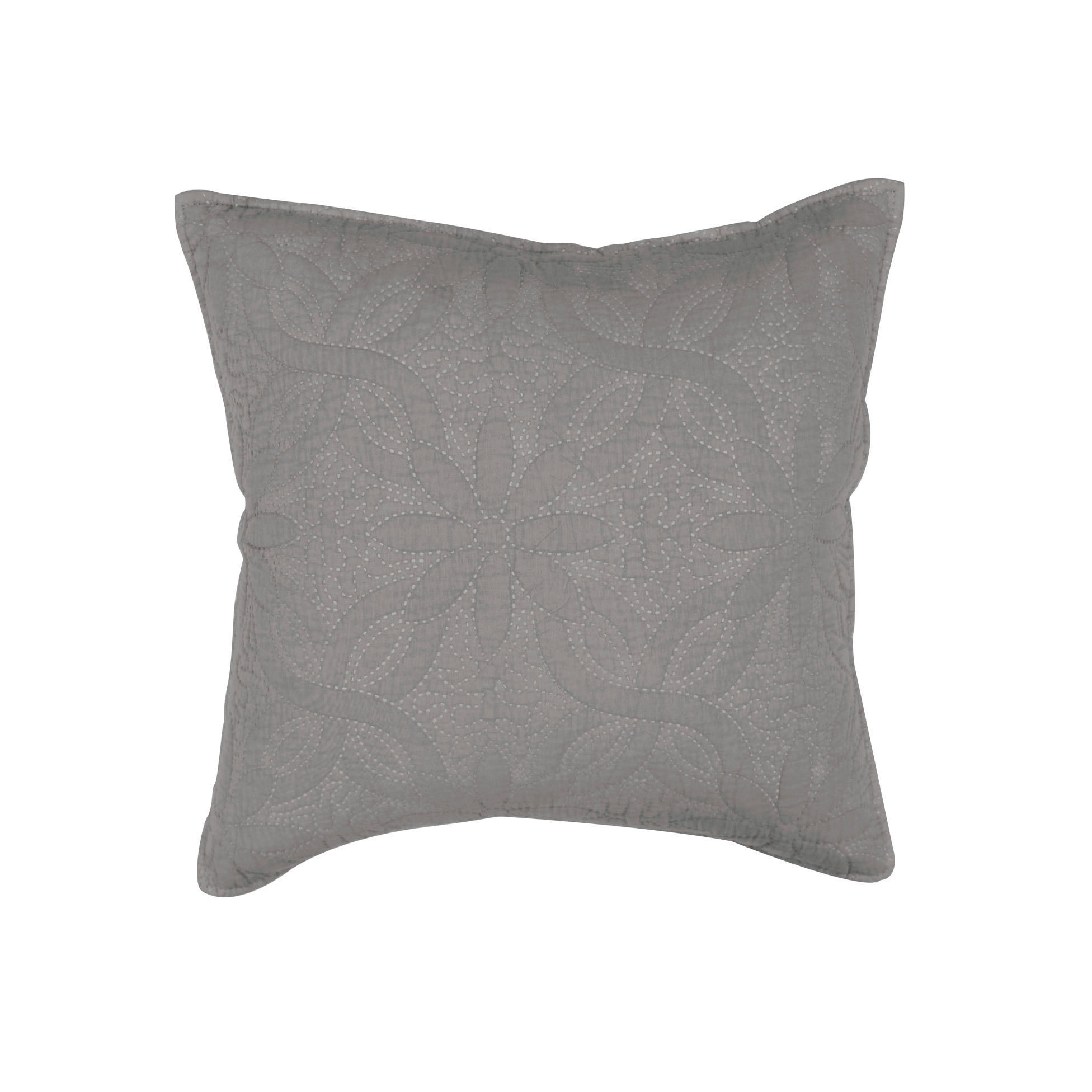 DEKORATIVNA JASTUČNICA 40/40 cm  - tamnosiva, Osnovno, tekstil (40/40cm)