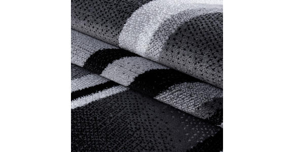 WEBTEPPICH 80/150 cm Parma  - Schwarz, KONVENTIONELL, Textil (80/150cm) - Novel