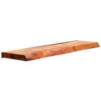 WANDBOARD Akazie massiv Naturfarben  - Naturfarben, Natur, Holz (90/3,5/20cm) - Livetastic