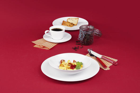 PASTATELLER Porzellan Life  - Weiß, Basics, Keramik (26cm) - Seltmann Weiden