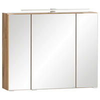 TÜKRÖS SZEKRÉNY 80/64/20 cm  - Modern, faalapú anyag/üveg (80/64/20cm) - Held