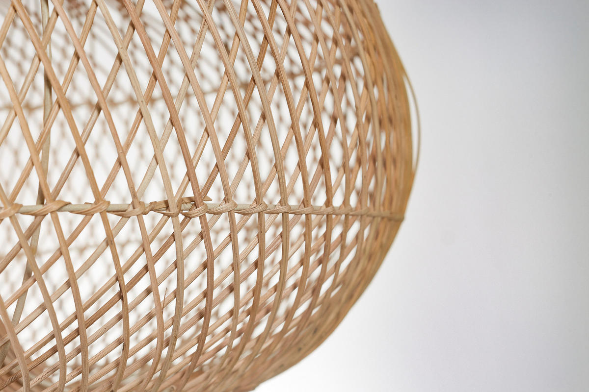 HÄNGELEUCHTE Good & Mojo 70/34 cm   - Naturfarben, Basics, Holz (70/34cm) - Good & Mojo