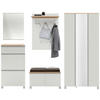 GARDEROBE 6-teilig  in 270/195/40 cm  - Eichefarben/Silberfarben, Design, Holz/Holzwerkstoff (270/195/40cm) - Dieter Knoll