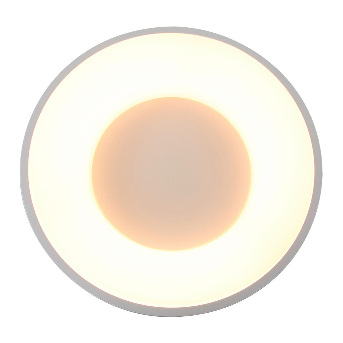 LED-DECKENLEUCHTE Ringlede 48/9 cm   - Weiß, KONVENTIONELL, Kunststoff/Metall (48/9cm)