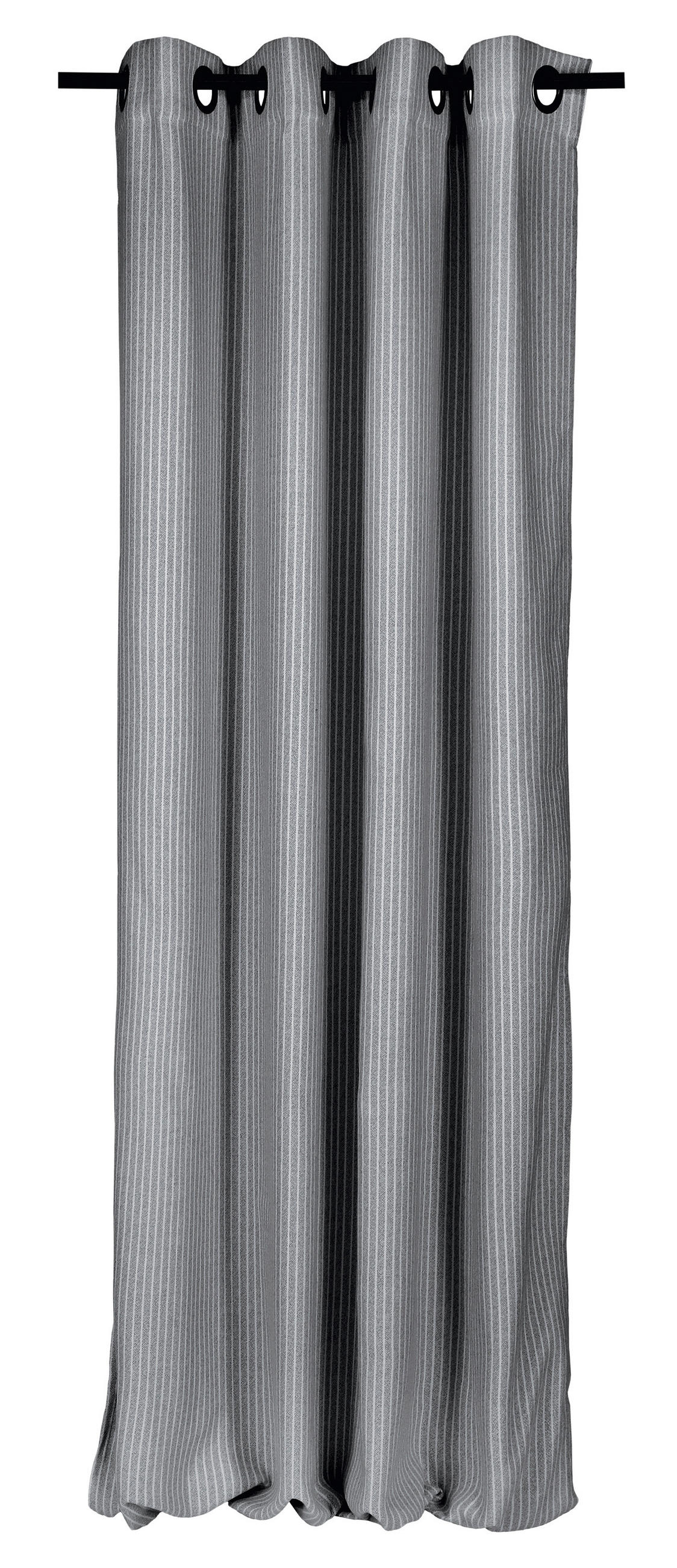ÖSENSCHAL E-Fun blickdicht 140/250 cm   - Grau, Basics, Textil (140/250cm) - Esprit