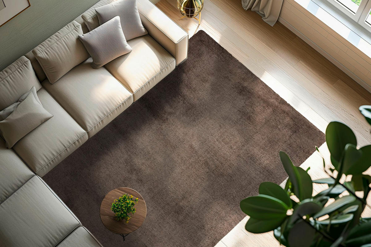 KOBEREC TKANÝ NA PLOCHO, 80/150 cm, hnědá - hnědá, Basics, textil (80/150cm)