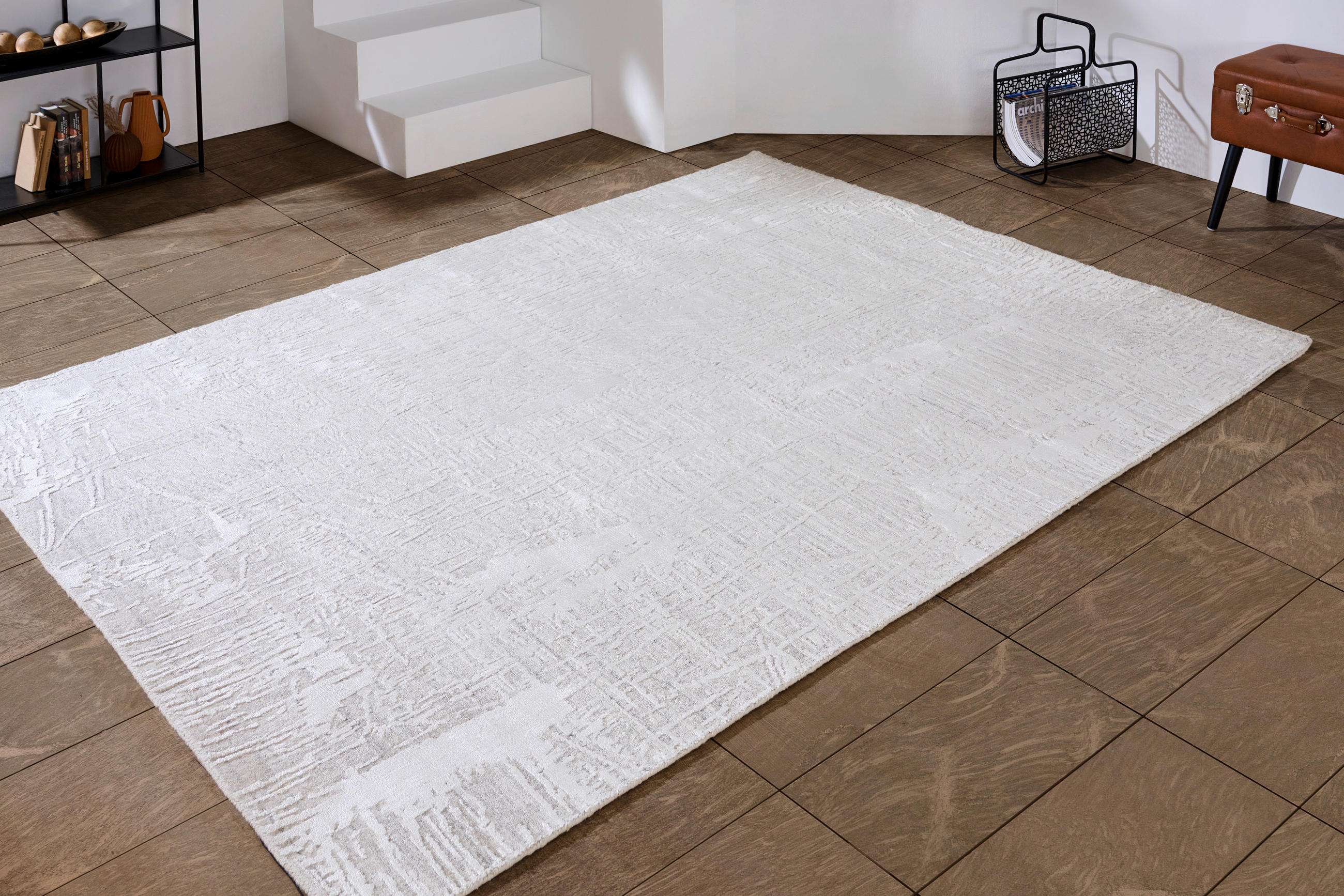 ORIENTTEPPICH 170/240 cm Grace Silber/Beige/Grau Silberfarben, Beige  - Beige/Silberfarben, Design, Textil (170/240cm) - Cazaris