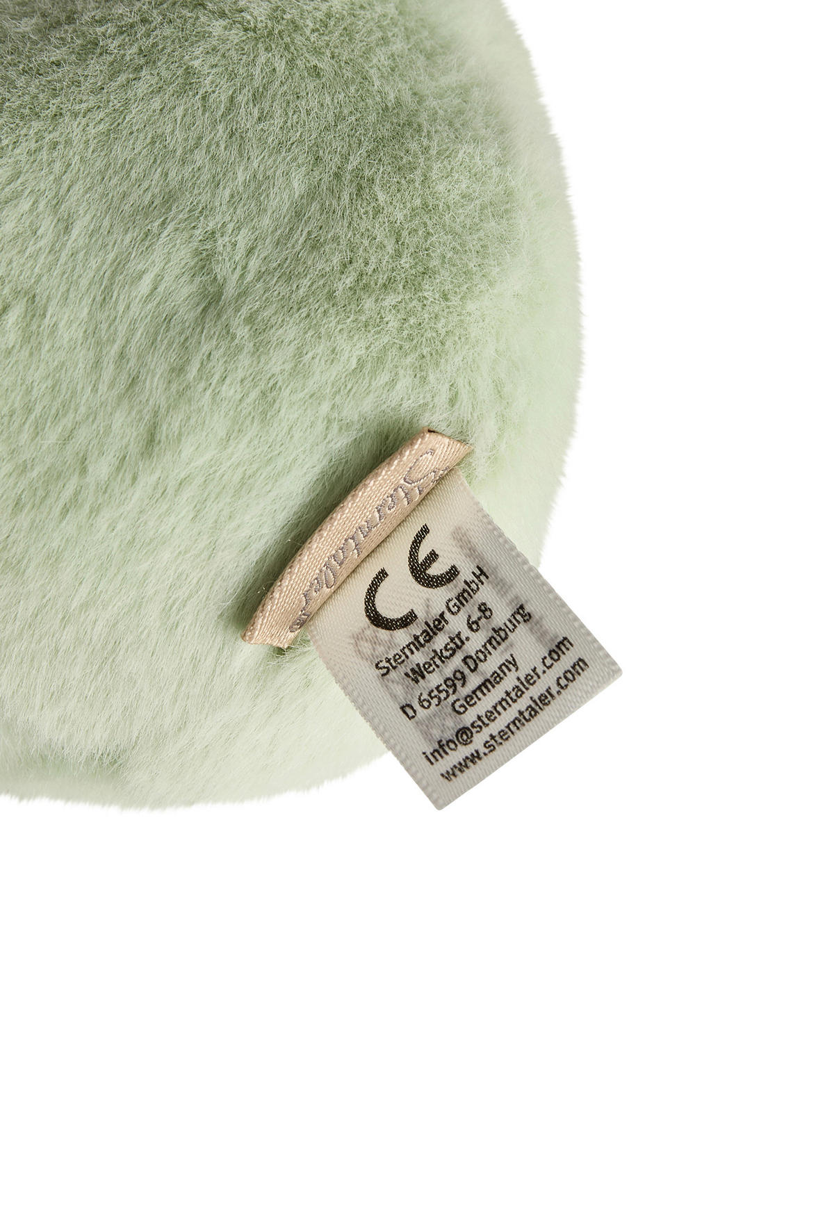 KUSCHELTIER Früchte 13/9/8 cm  - Salbeigrün, Basics, Textil (13/9/8cm) - Sterntaler