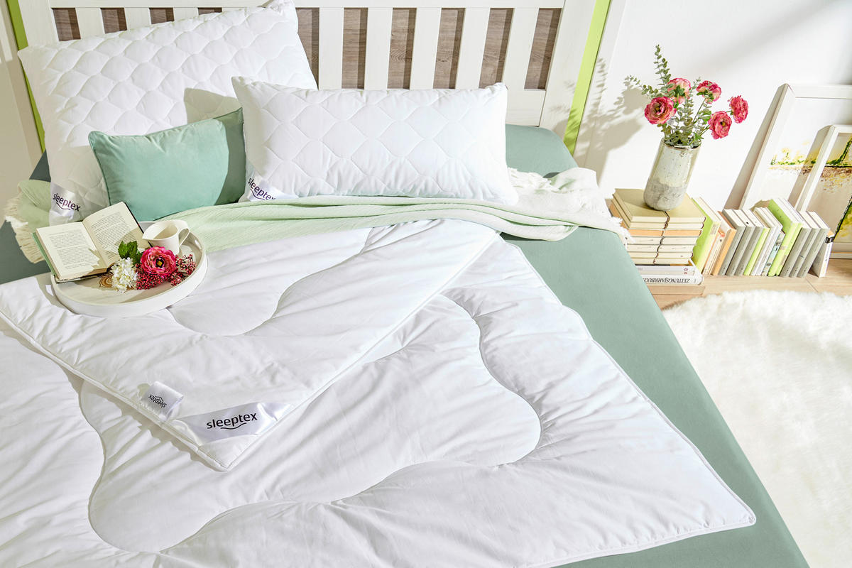 EGÉSZ ÉVES PAPLAN 140/200 cm  - fehér, Basics, textil (140/200cm) - Sleeptex