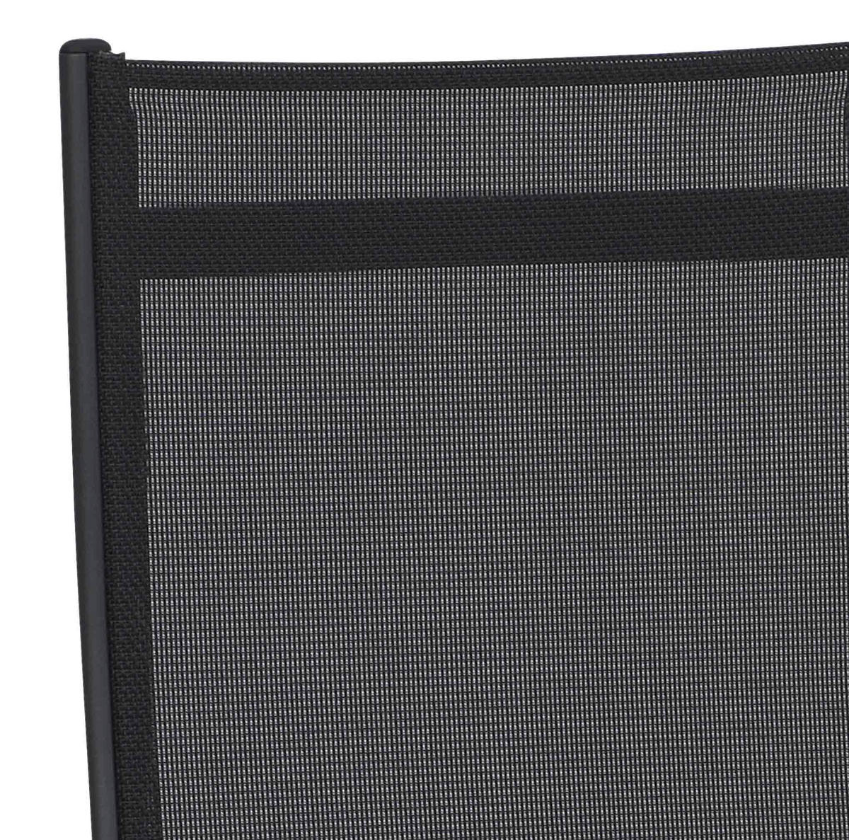 GARTEN-RELAXSESSEL Aluminium  - Anthrazit/Schwarz, KONVENTIONELL, Kunststoff/Textil (61/111/72cm) - Siena Garden