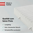KALTSCHAUMMATRATZE 80/200 cm Höhe ca. 21 cm  - Weiß, Basics, Textil (80/200cm) - Novel