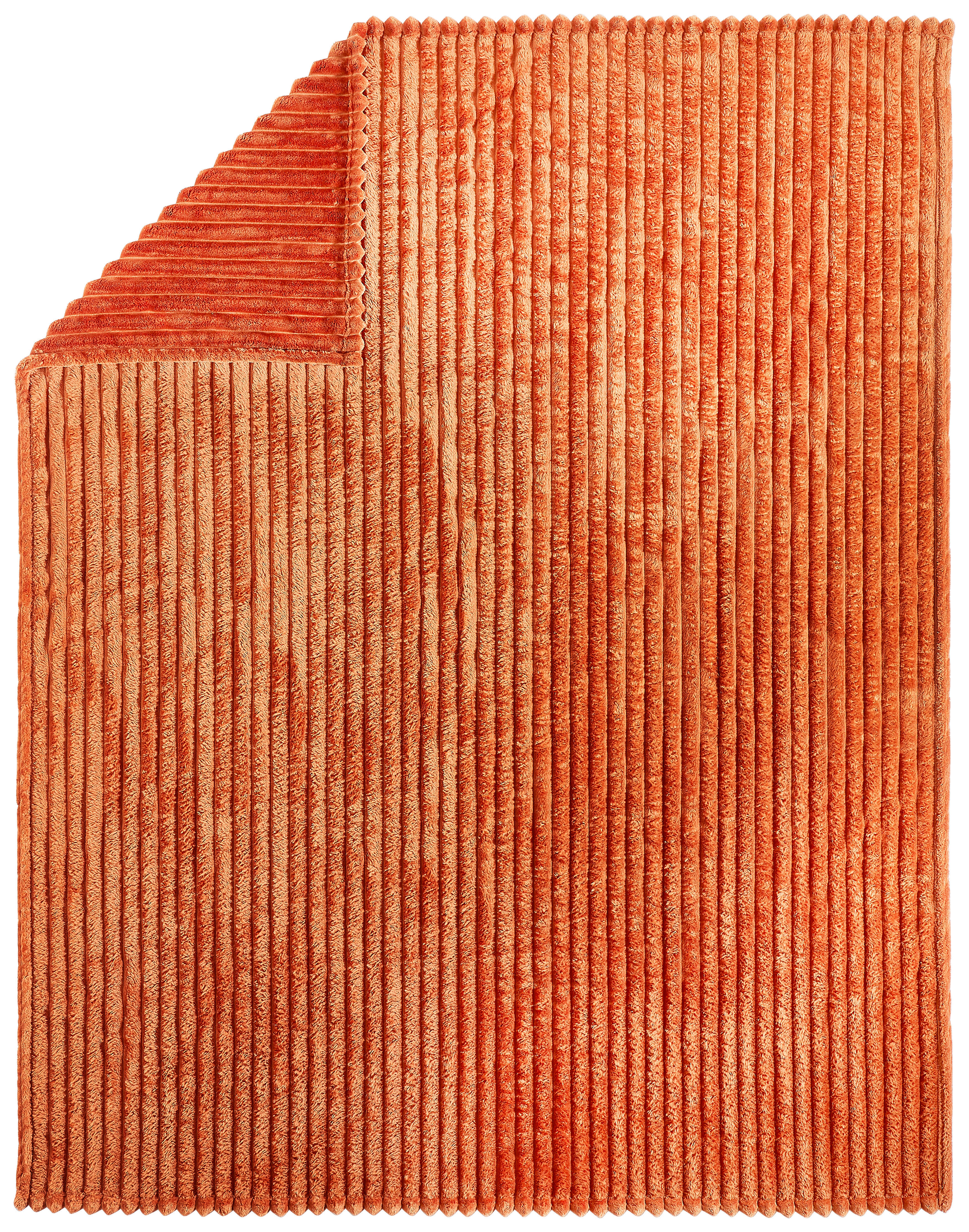 FLEECEFILT 150/200 cm  - rostfärgad, Klassisk, textil (150/200cm) - Novel
