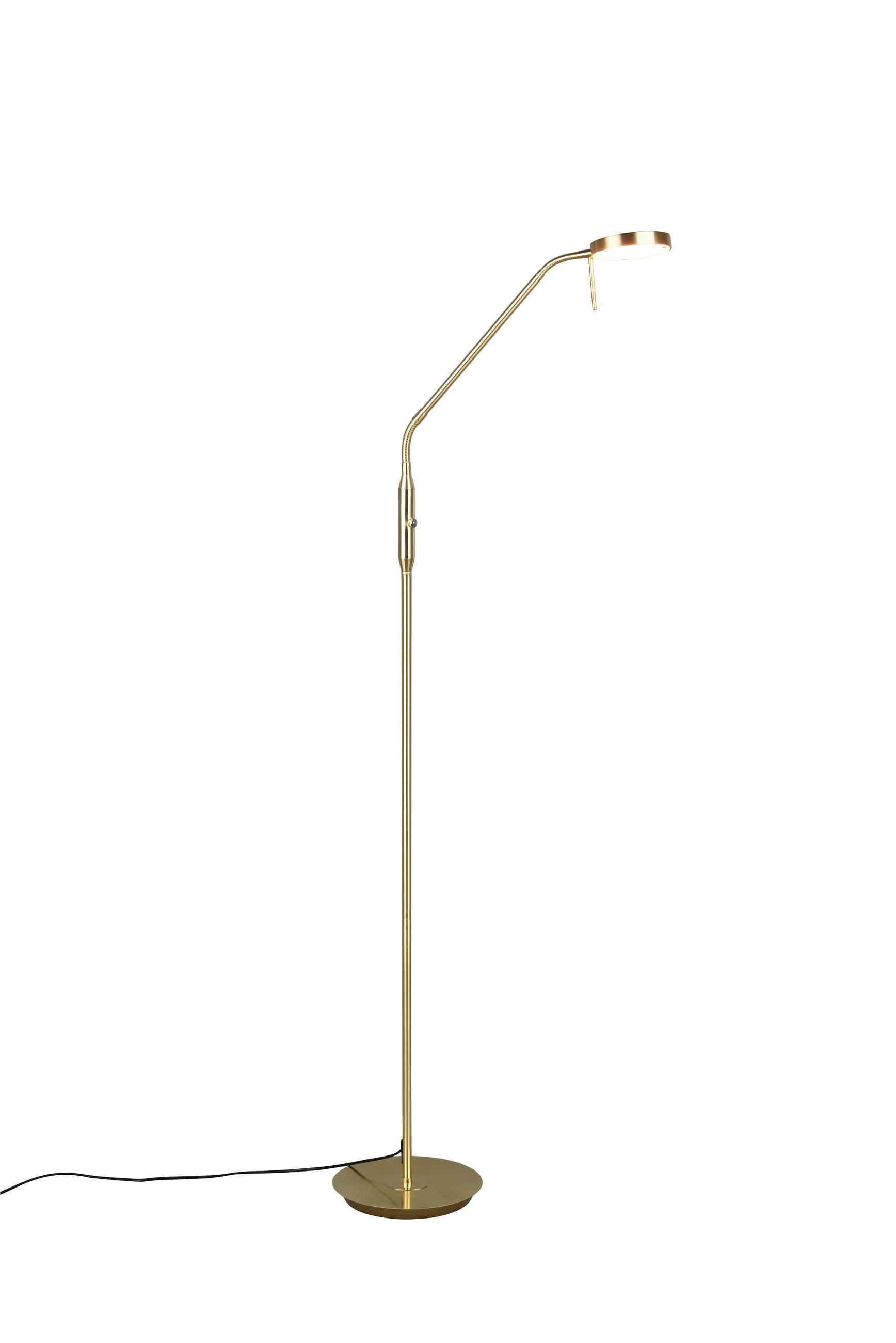 LED-STEHLEUCHTE    - Messingfarben, Basics, Metall (145/25/50cm) - Trio Leuchten