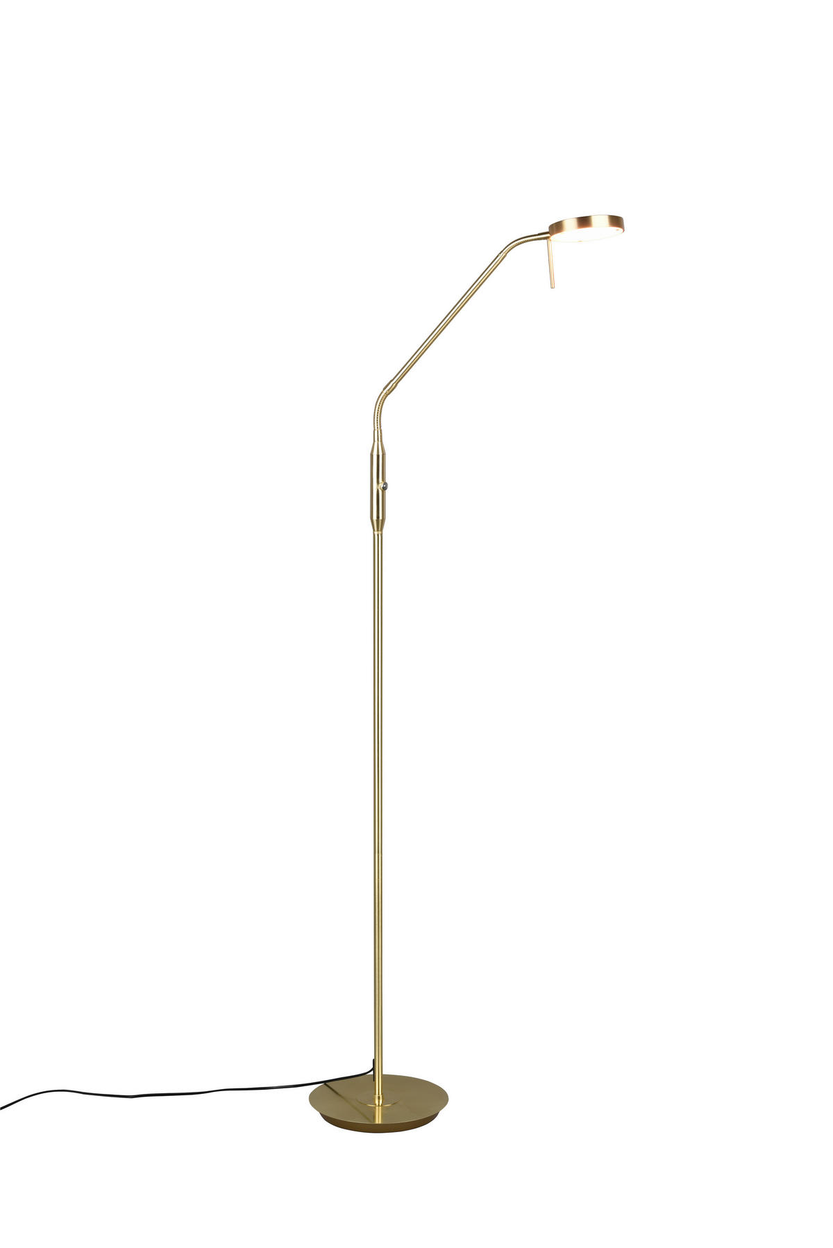 LED-STEHLEUCHTE - Messingfarben, Basics, Metall (145/25/50cm) - Trio Leuchten
