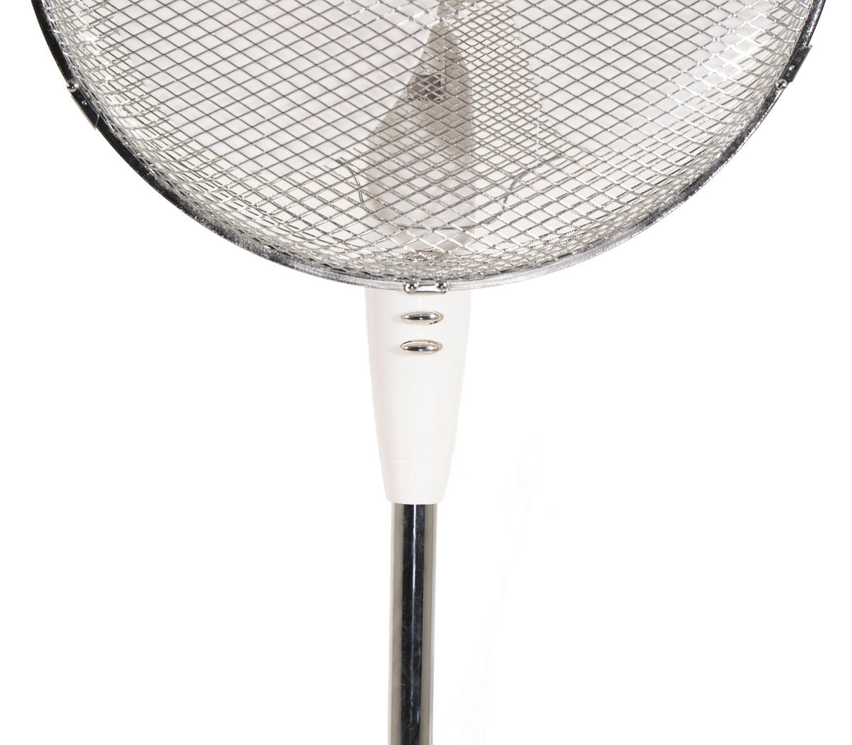 STANDVENTILATOR - Weiß, Basics, Kunststoff/Metall (58/58/116cm) - Globo