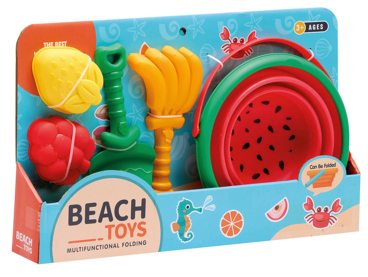 STRANDSPIELSET  - Multicolor, Basics, Kunststoff (44/6/274cm)