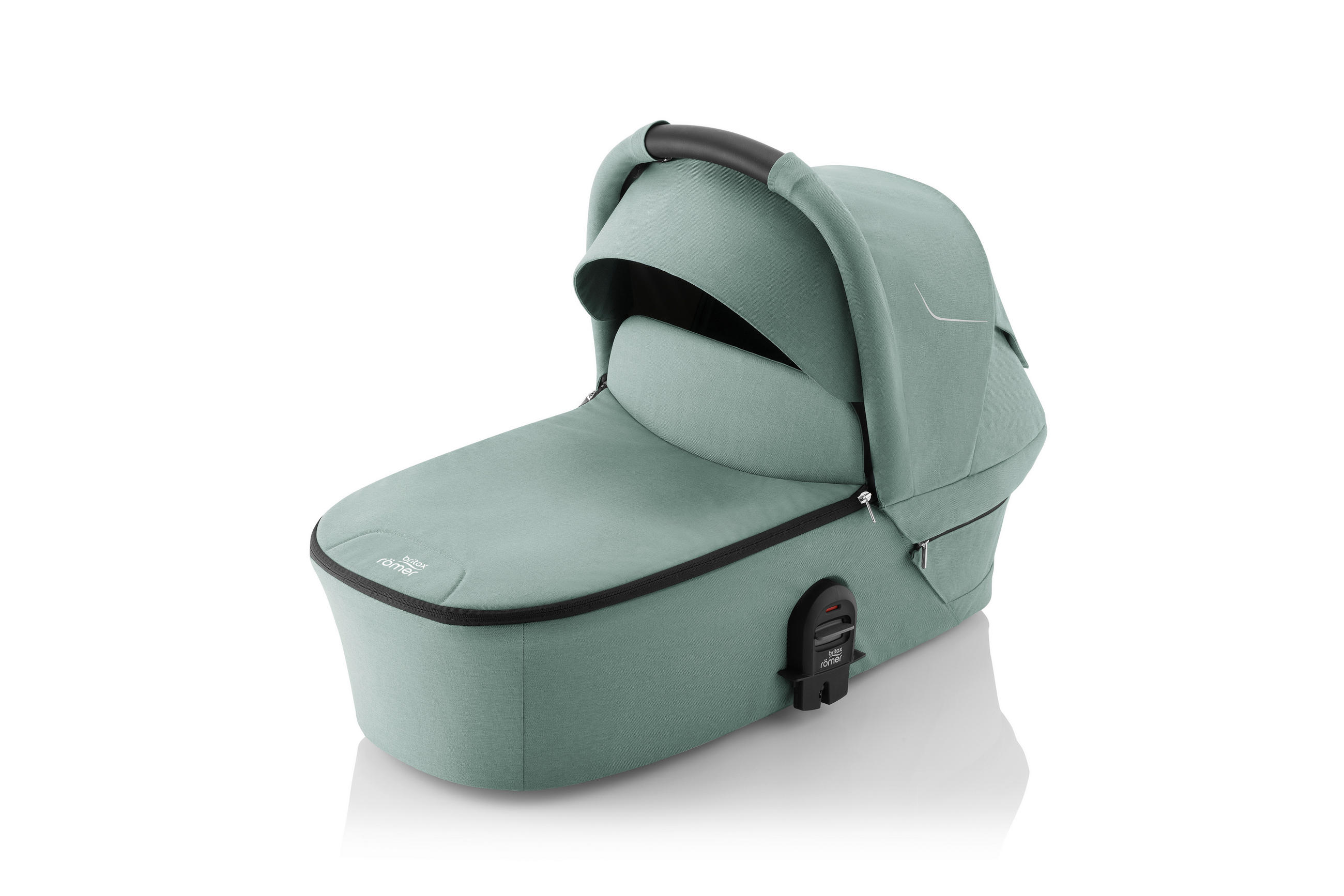 LIEGEWANNE - Grün, Basics, Textil/Metall (43/20/85,5cm) - Britax Römer