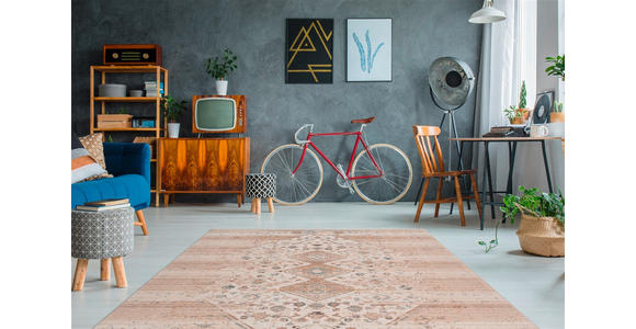 WEBTEPPICH 160/230 cm Baroque Beige  - Beige, Basics, Textil (160/230cm) - Novel