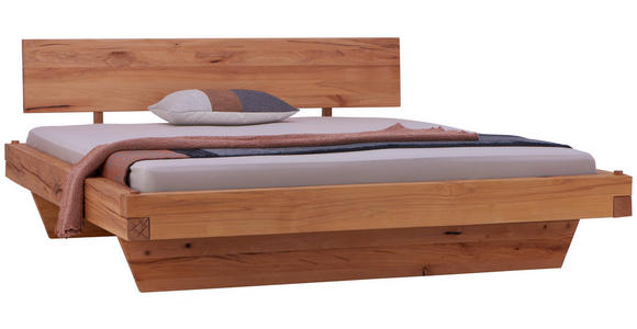 BALKENBETT 180/200 cm  in Buchefarben   - Buchefarben, LIFESTYLE, Holz (180/200cm) - Linea Natura
