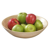 MISA NA OVOCIE    - prírodná farba, Basics, drevo (30/30/9cm)