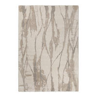 WEBTEPPICH Wohnzimmer 160/230 cm Fynn Beige, Creme rechteckig  - Beige/Creme, Design, Textil (160/230cm) - WECON HOME
