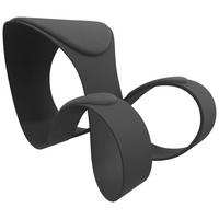 HOCKER Flachgewebe Grau, Dunkelgrau  - Dunkelgrau/Grau, MODERN, Kunststoff/Textil (56/52/83cm)