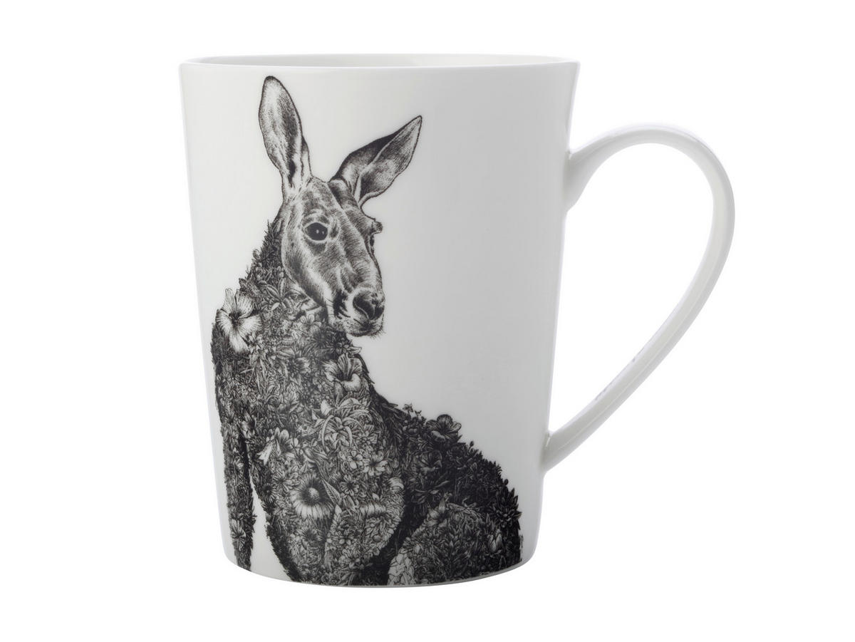 HRNČEK NA KÁVU porcelán - biela, Basics, keramika (450ml) - Maxwell & Williams