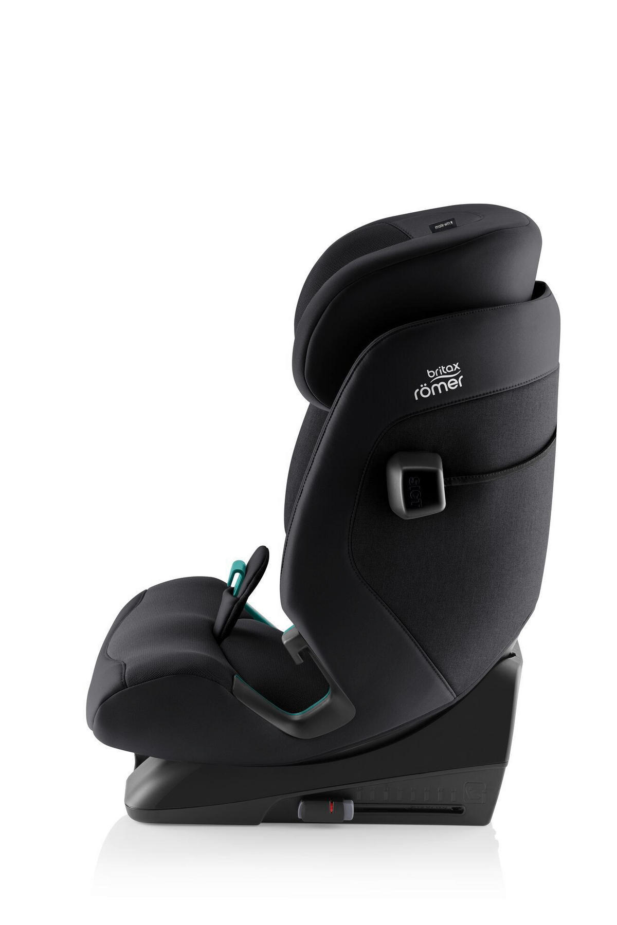 KINDERAUTOSITZ SAFEFIX Carbon Black   - Schwarz, Basics, Kunststoff/Textil (44/69-83/48cm) - Britax Römer