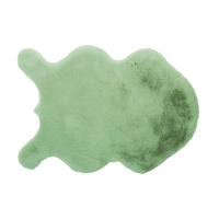 UMELÁ KOŽUŠINA, 55/80 cm, zelená - zelená, Basics, textil (55/80cm)