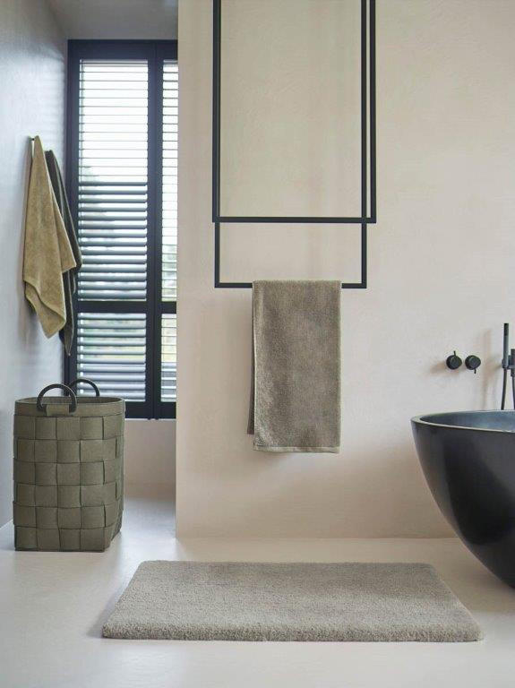 RUČNIK 55/100 cm , boje tartuf hrasta  LONDON  - boje tartuf hrasta, Konvencionalno, tekstil (55/100cm) - Aquanova