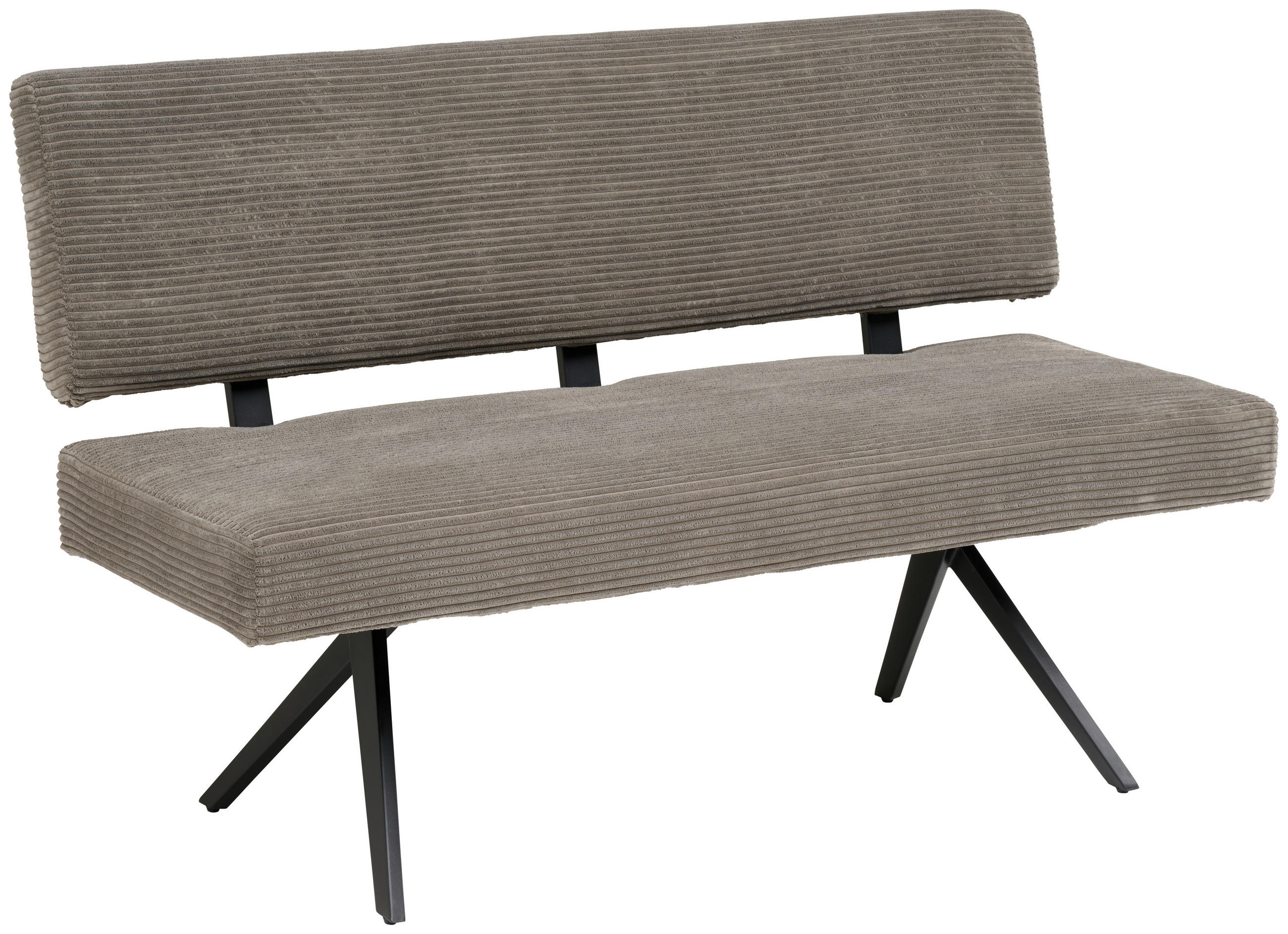 Livetastic Sitzbank Dunkelgrau 140x90x62 cm