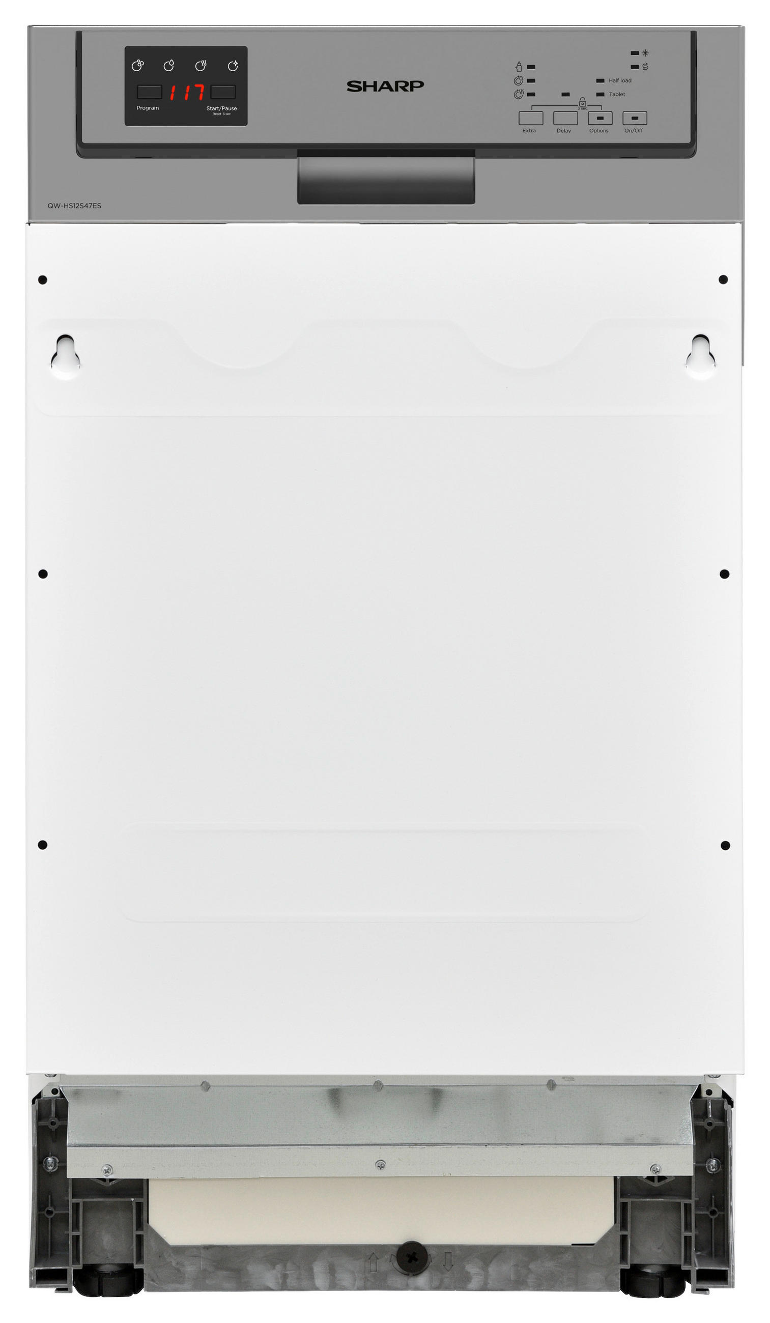 Einbau-Geschirrspüler Qw-Hs12s 47es-De B:44,8 Teilintegriert
